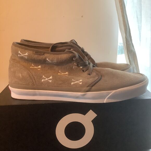 Vans Vault x WTAPS OG Chukka LX Suede Olive Whisper White Mens Size 12 New 2016 - Picture 1 of 7
